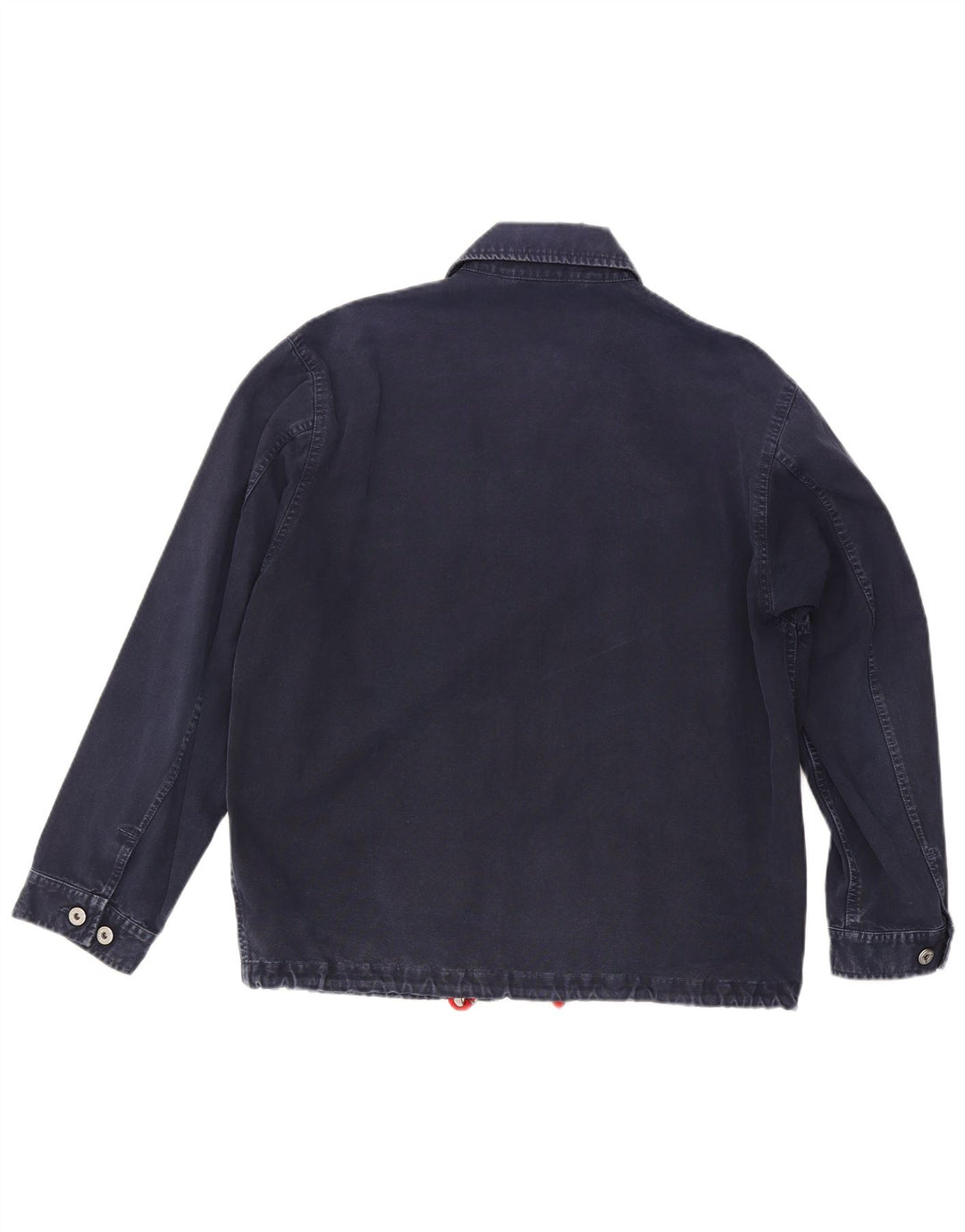 Jaqueta bomber masculina Murphy & Nye Reino Unido 38 algodão azul marinho médio