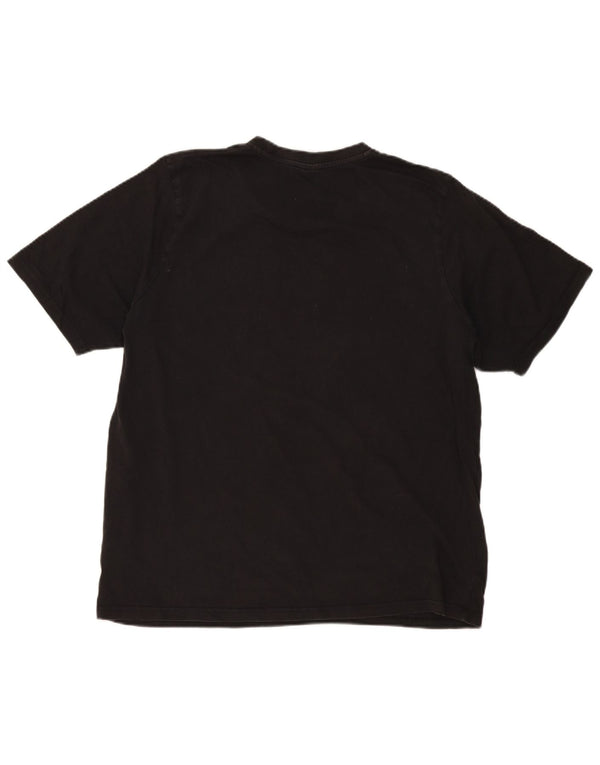 Camiseta gráfica masculina Airwalk Top 2XL algodão geométrico preto