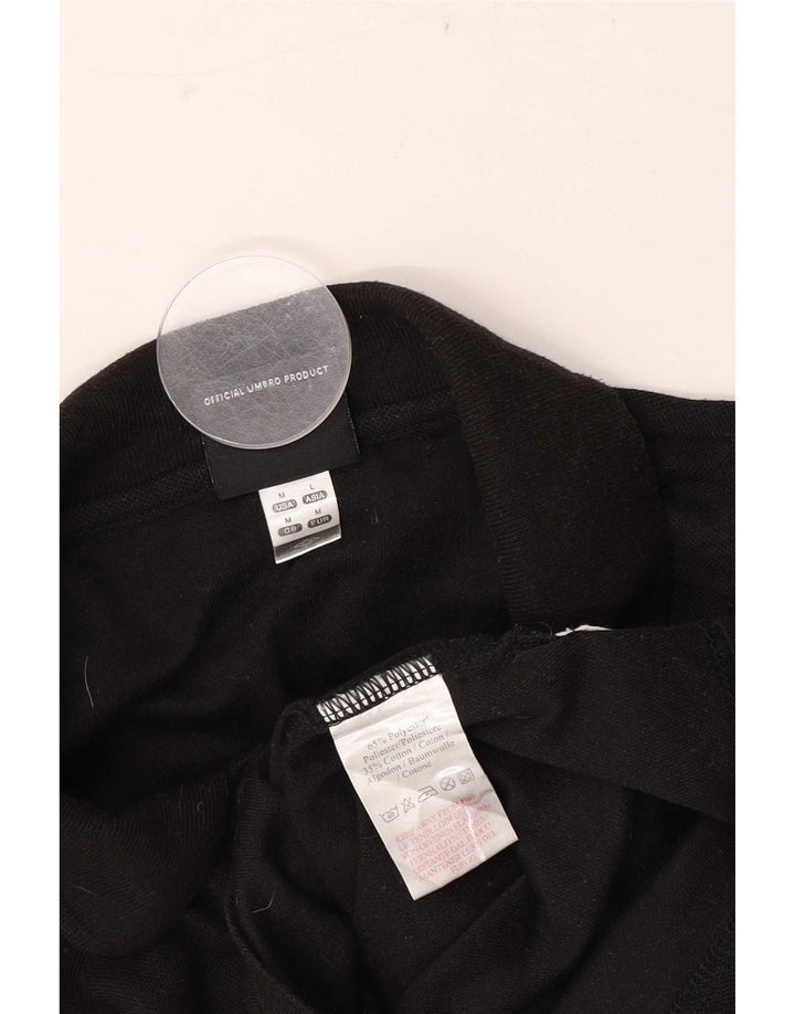 Camisa polo masculina Umbro médio preto poliéster