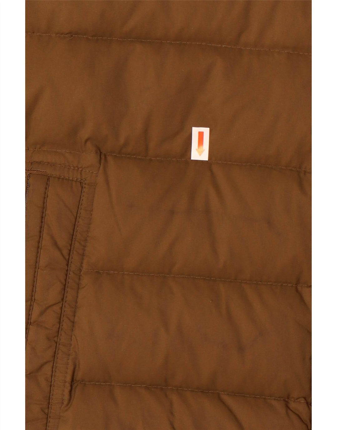 Jaqueta acolchoada masculina Timberland UK 36 pequena marrom
