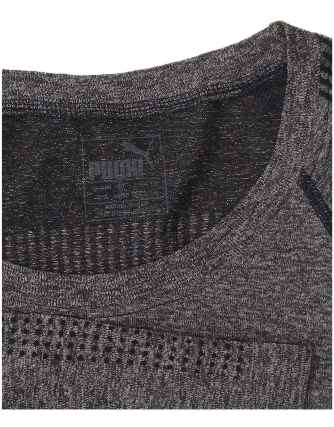 Camiseta masculina PUMA Top Médio Azul Marinho