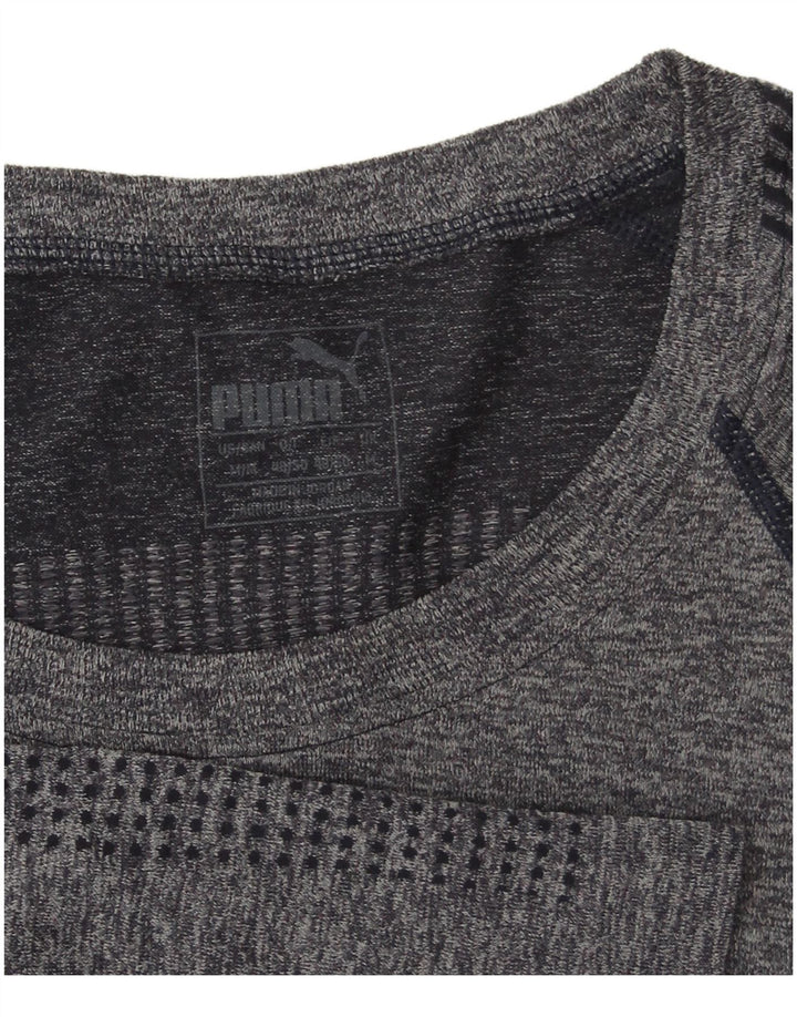 Camiseta masculina PUMA Top Médio Azul Marinho