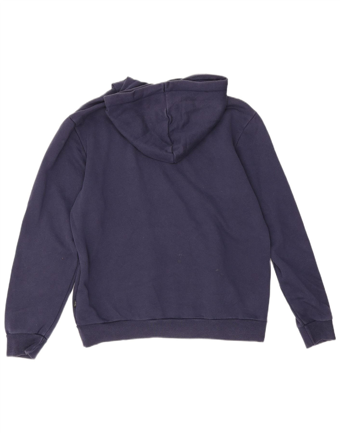 Puma Mens Hoodie Jumper Médio Algodão Azul Marinho