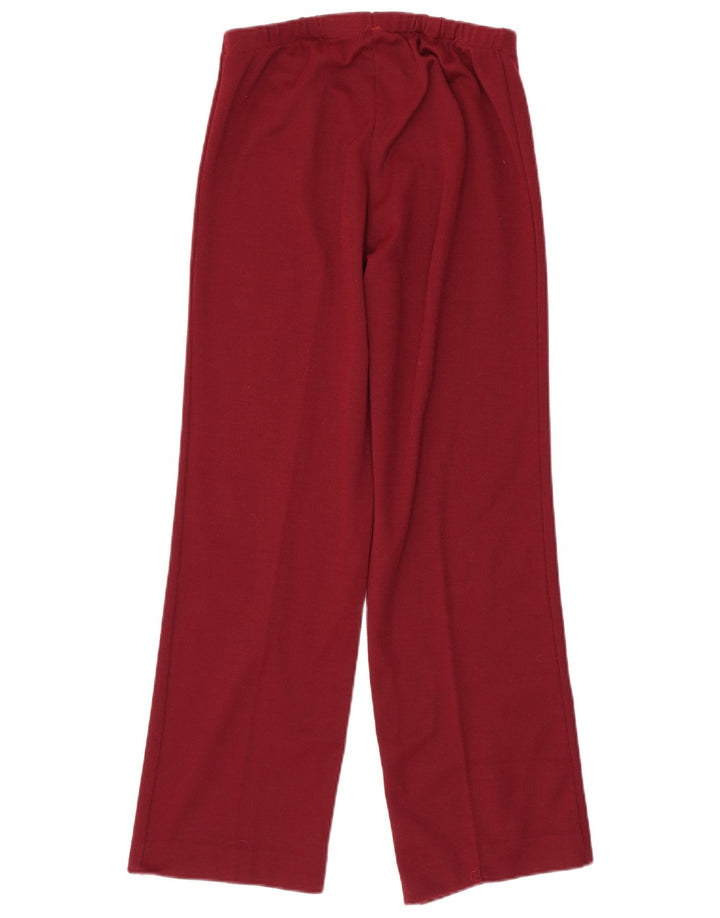 Fato de treino feminino vintage completo EU 40 médio Borgonha Colourblock retrô