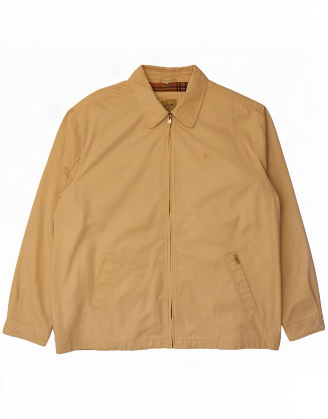 Magee Mens Bomber Jacket UK 44 2XL Algodão Bege