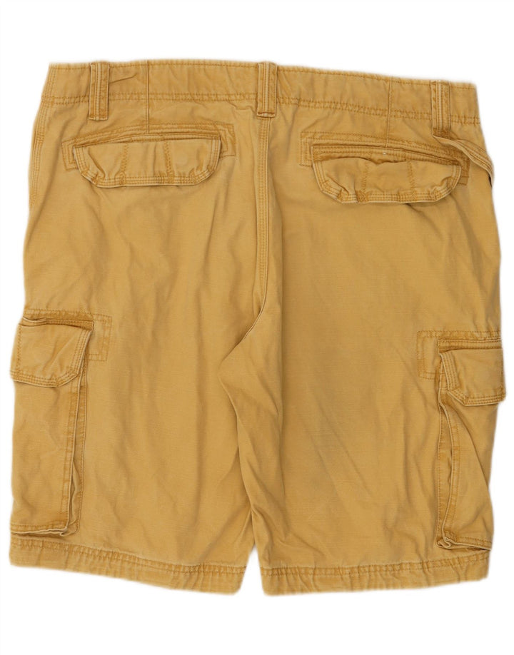 Shorts cargo masculino Fat Face W38 XL algodão bege