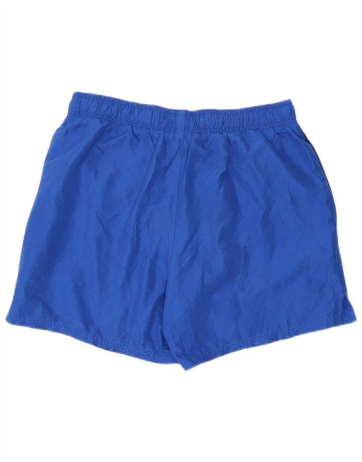 Shorts esportivos masculinos Nike médio azul poliéster esportivo