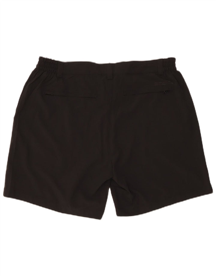 MOUNTAIN WAREHOUSE Shorts chino feminino Reino Unido 16 grande W34 preto
