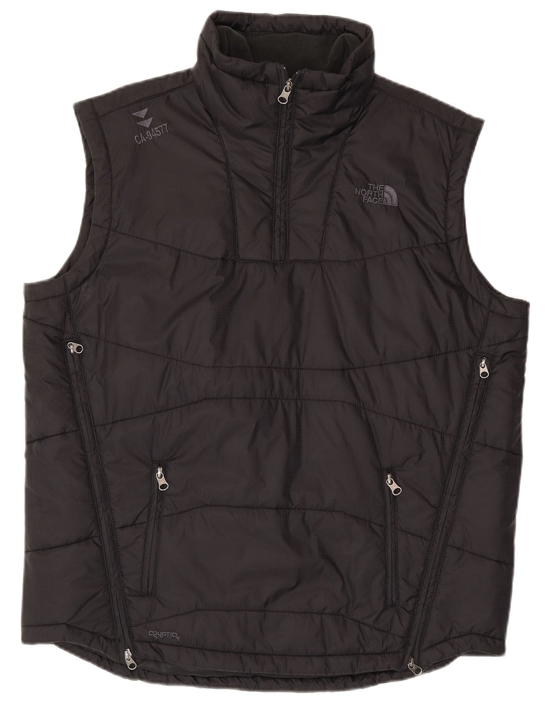 Pulôver masculino The North Face acolchoado Gilet UK 40 grande nylon preto