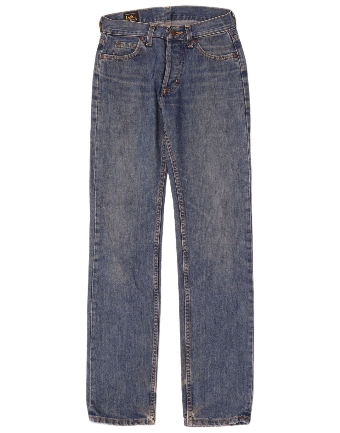 Lee Mens Slim Jeans W28 L34 Azul Algodão