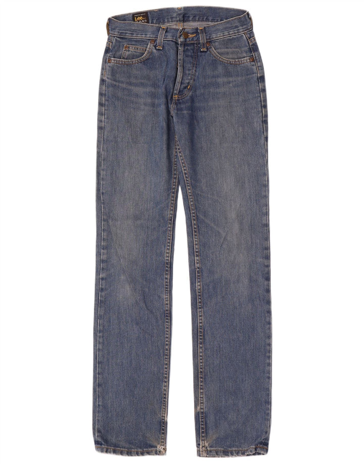 Lee Mens Slim Jeans W28 L34 Azul Algodão
