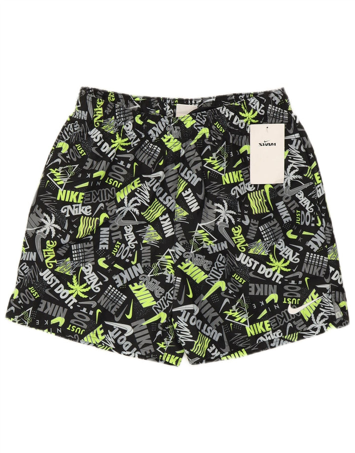 Shorts de natação masculinos Nike Graphic pequenos poliéster multicolorido
