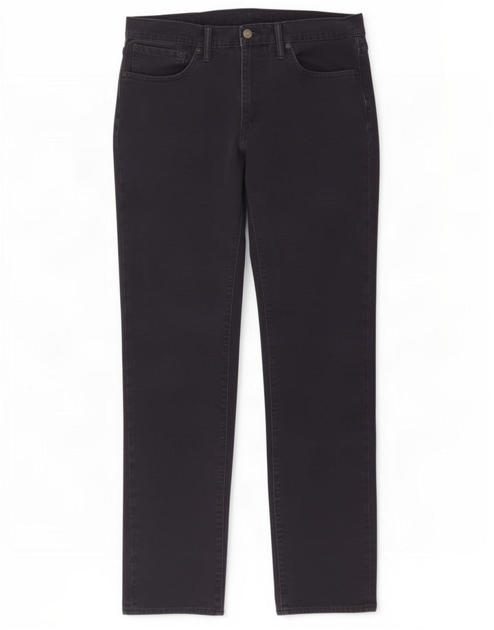 Levi's Masculino 511 Slim Jeans W34 L33 Azul Marinho Algodão