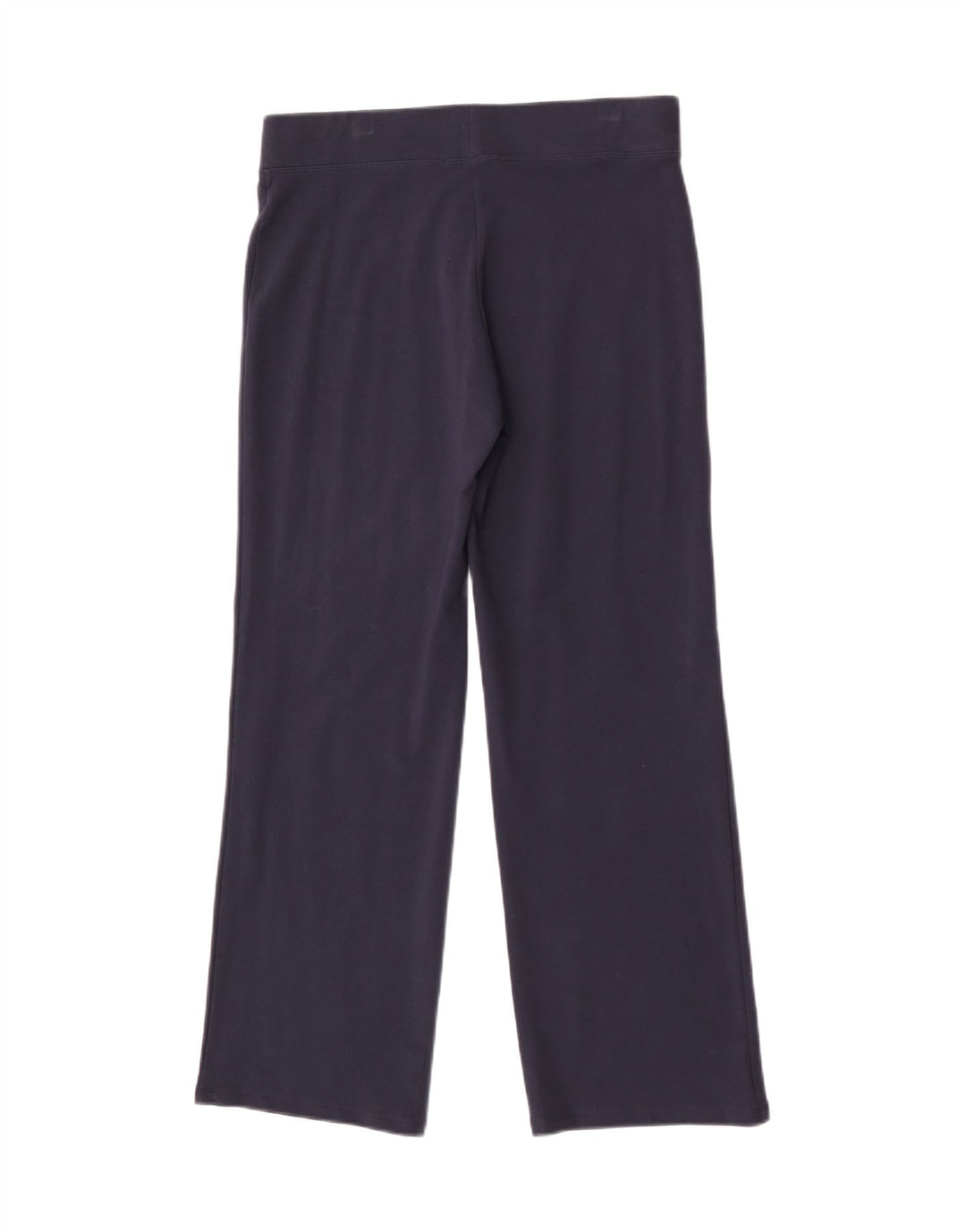 Calça de treino feminina Marks & Spencer Reino Unido 12 algodão azul marinho médio