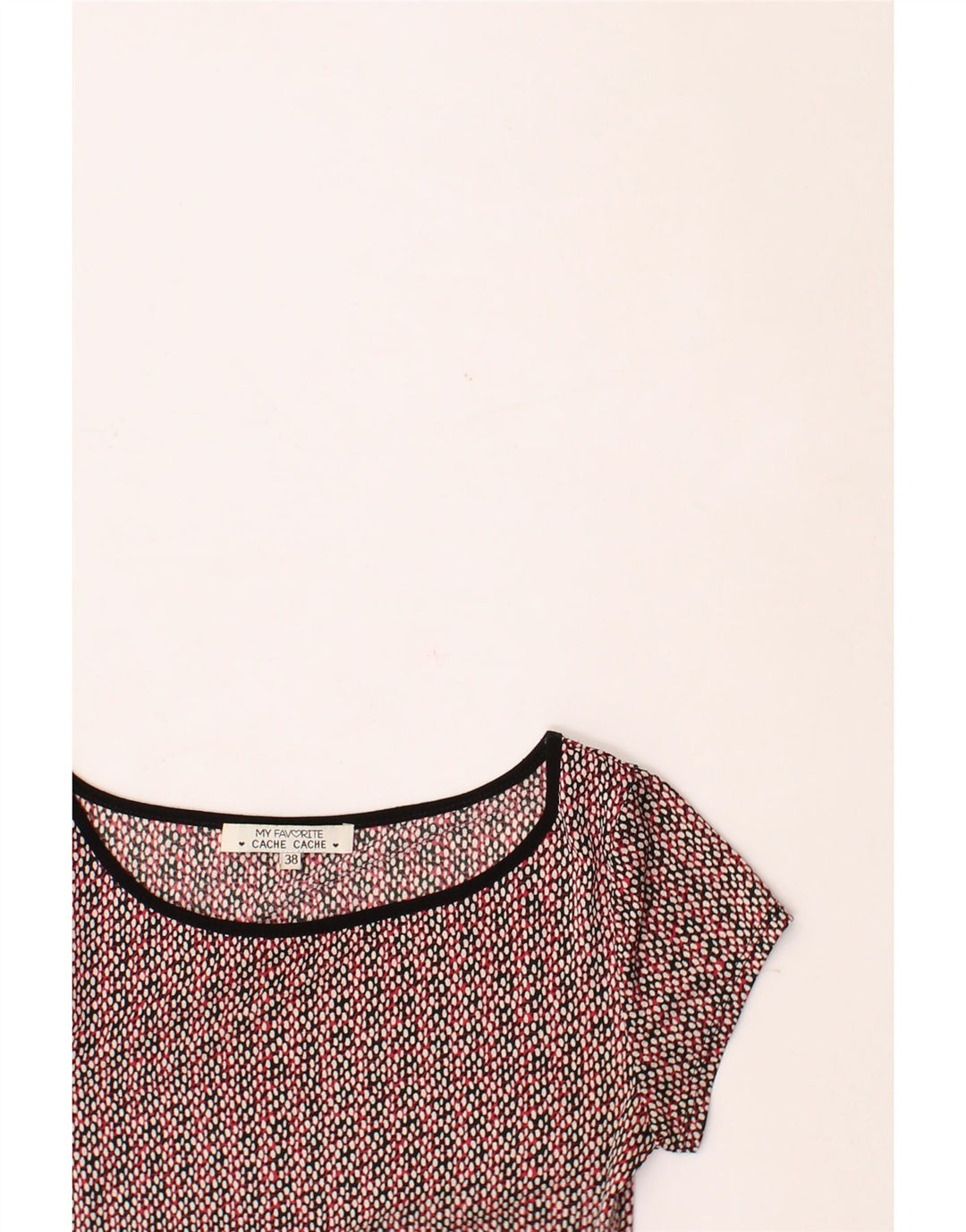 CACHE Womens Sheath Dress IT 38 XS Red Spotted Vintage Cache and Second-Hand Cache from Messina Hembry 