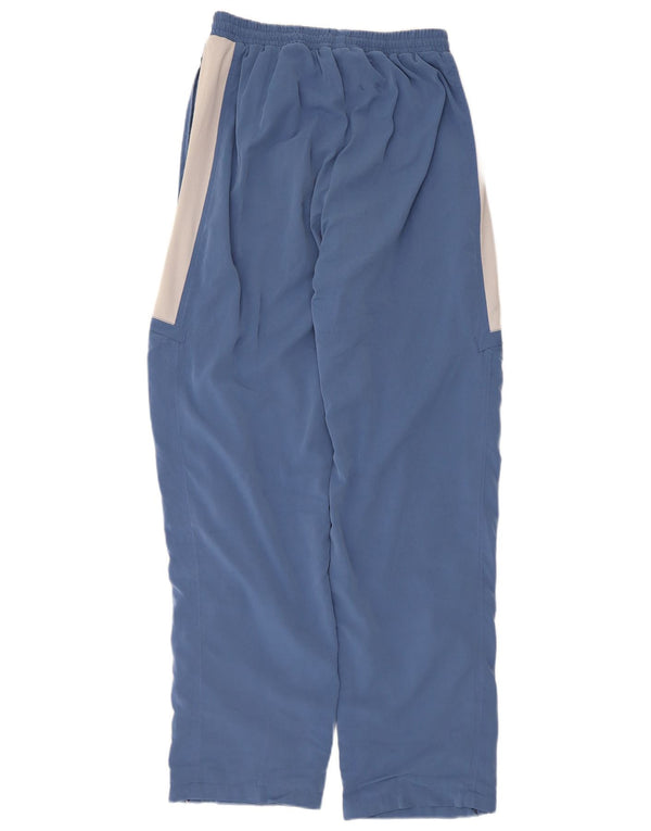 Calça de treino feminina LOTTO UK 12 poliéster colorblock azul médio
