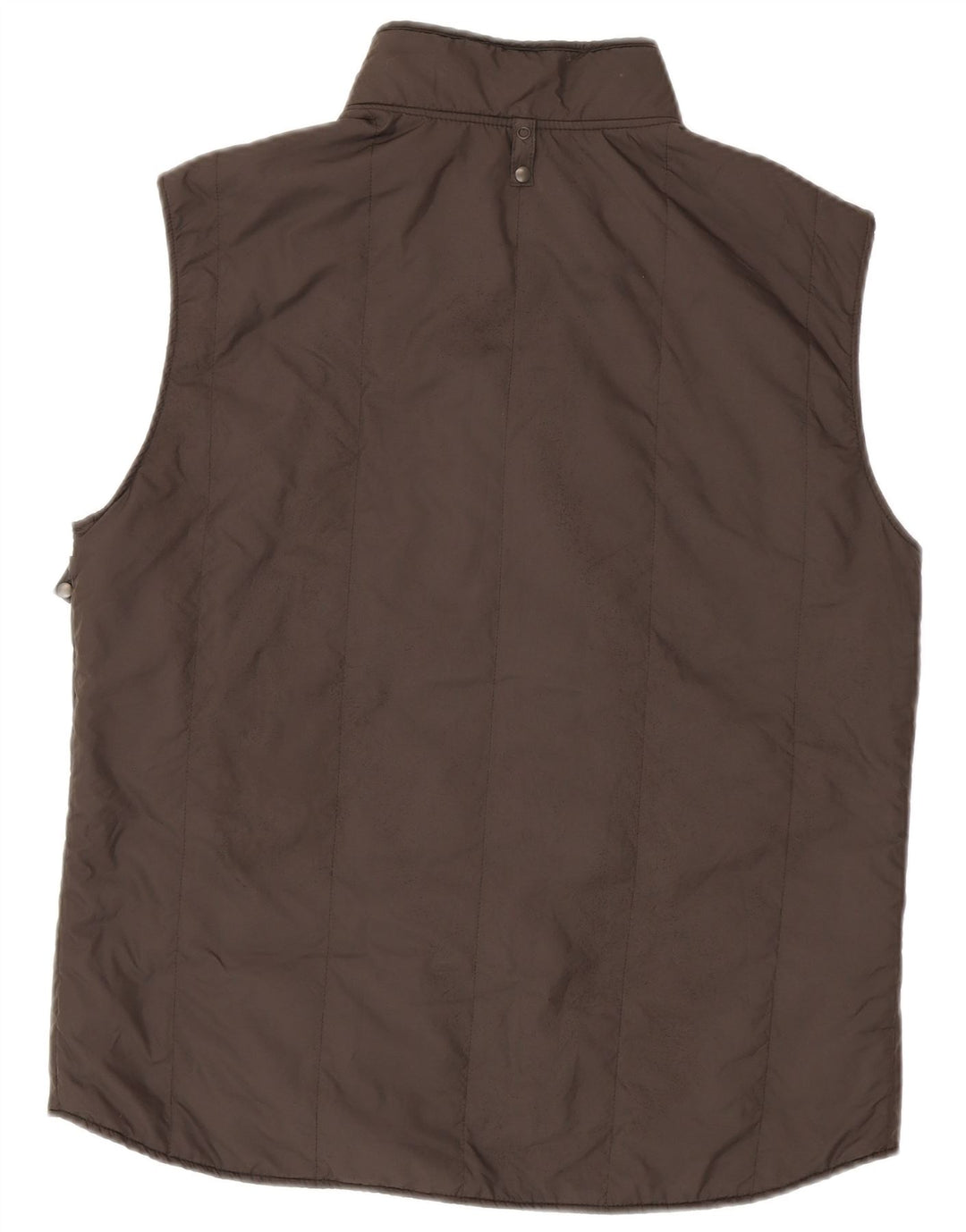Colete acolchoado masculino Massimo Dutti EU 52 poliéster cinza grande