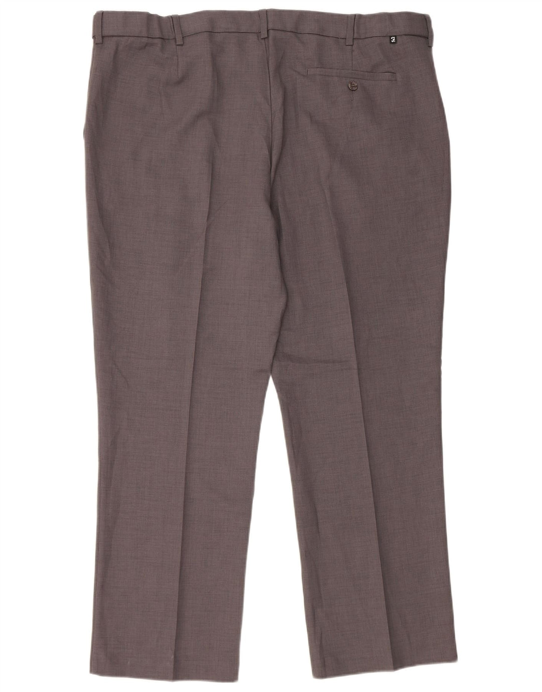Farah Calça Chino Masculina Reta W42 L29 Poliéster Cinza