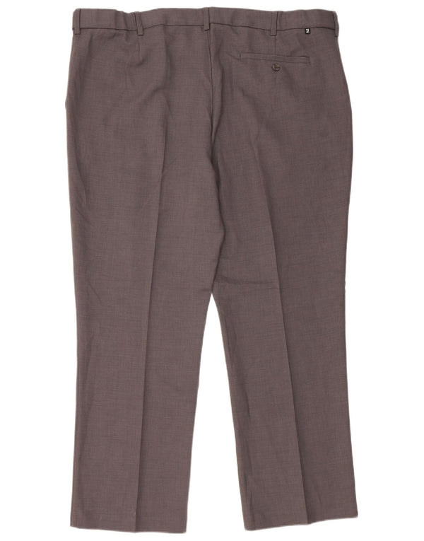 Farah Calça Chino Masculina Reta W42 L29 Poliéster Cinza