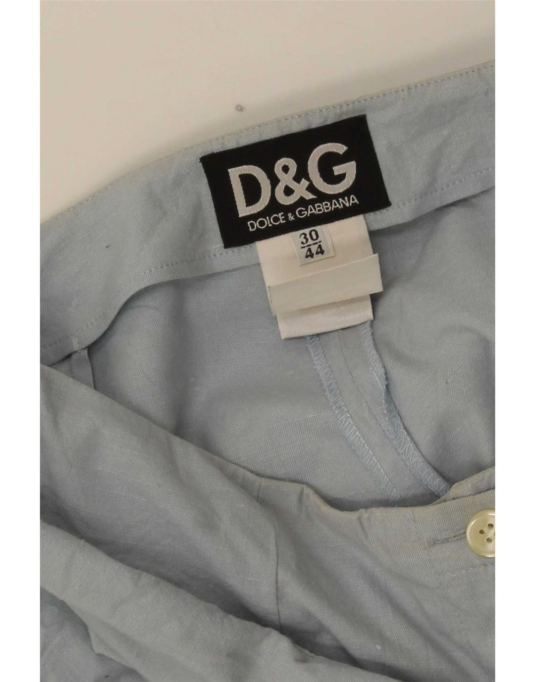 Dolce & Gabbana Calça Bootcut Feminina IT 44 Médio W30 L31 Azul