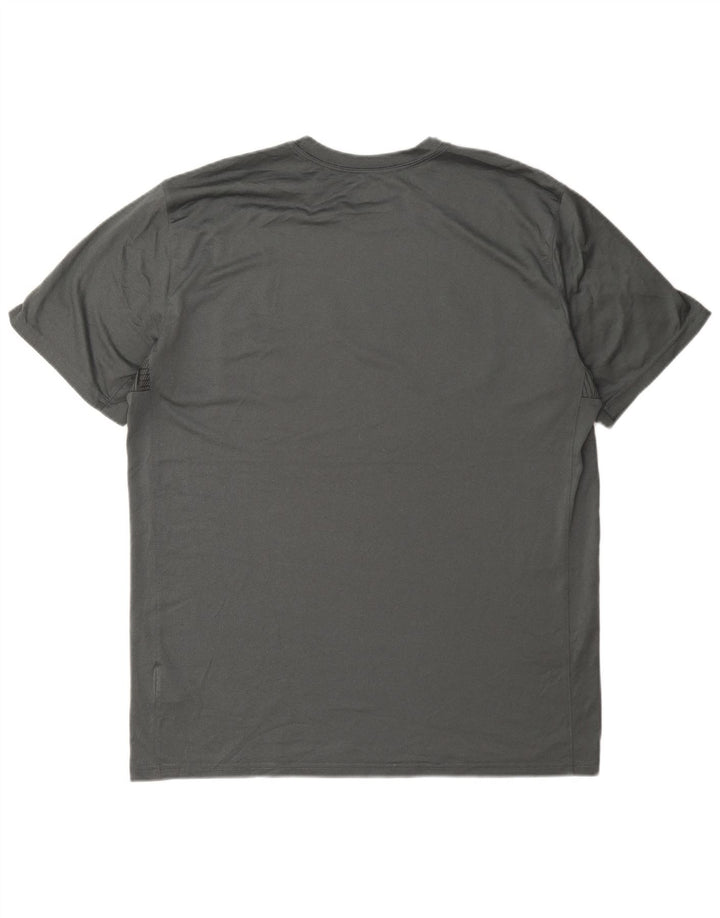 Camiseta Nike Masculina Dri Fit Graphic Top XL Cinza Poliéster