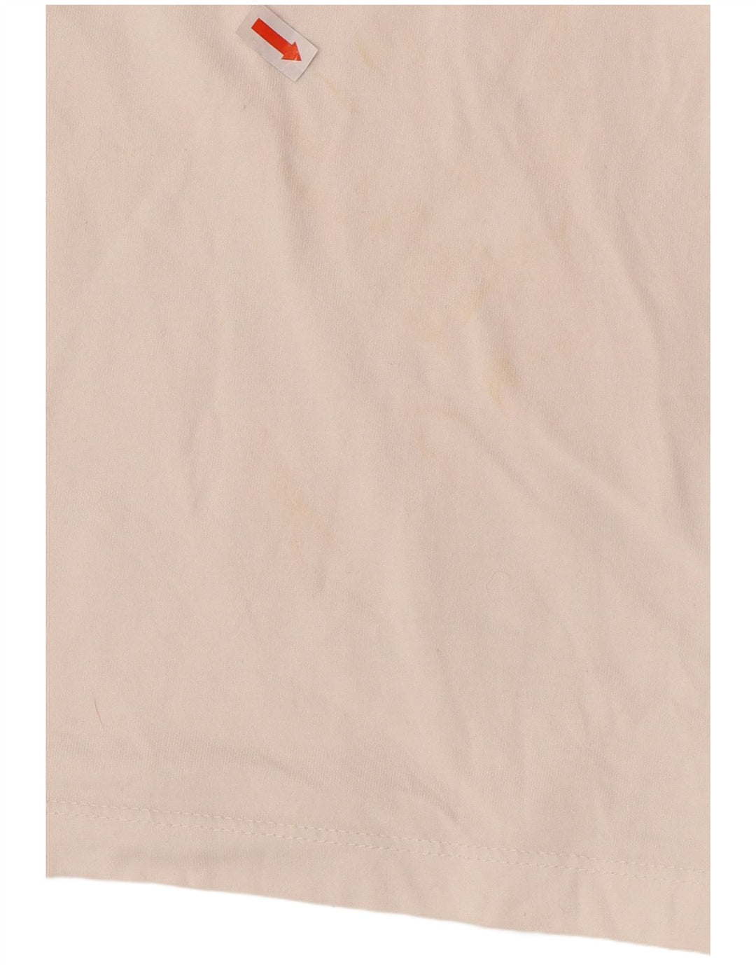 Camiseta gráfica masculina Diadora Top médio branco colorblock algodão