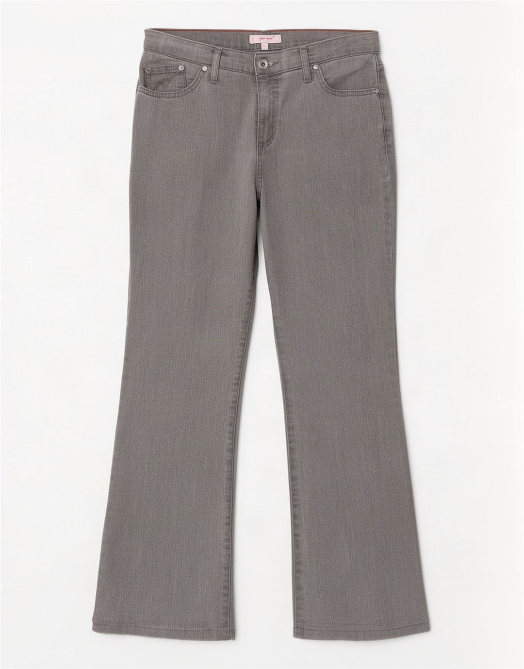 Marks & Spencer Feminino Per Una Bootcut Jeans Reino Unido 14 Médio W34 L28 Cinza