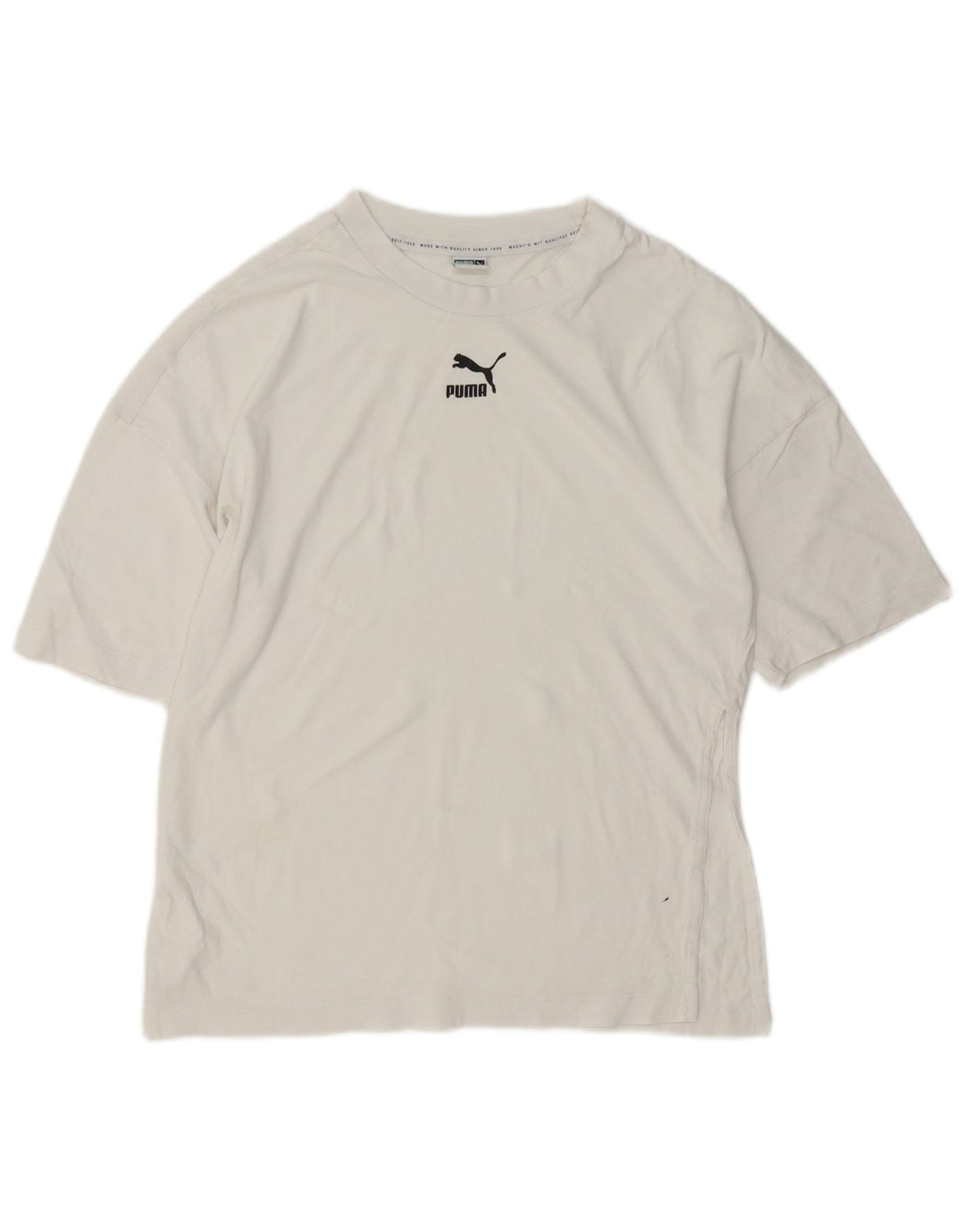 Camiseta masculina Puma Top XS algodão branco
