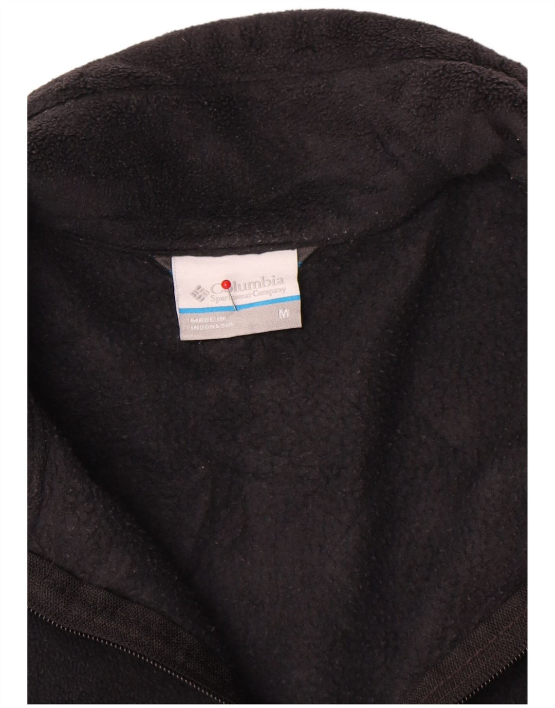 Jaqueta de lã masculina Columbia UK 38 poliéster preto médio