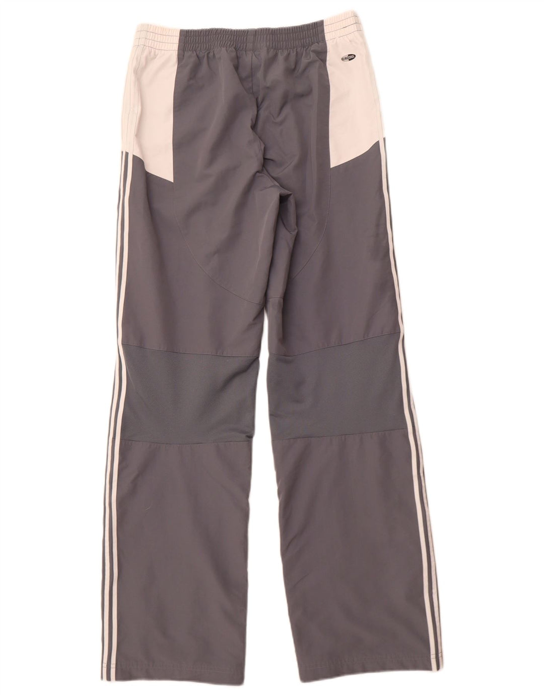 ADIDAS Meninos Climacool Calças Casuais 15-16 Anos W32 L32 Cinza Colourblock