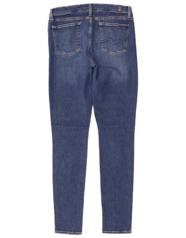 7 For All Mankind Jeans Skinny Feminino W30 L30 Azul Poliéster