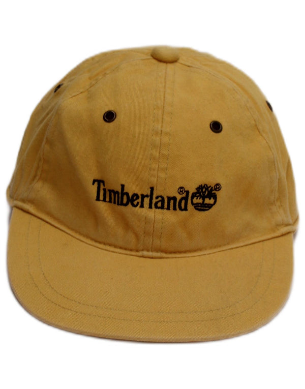 Boné de beisebol gráfico Timberland Boys 6-7 anos algodão amarelo
