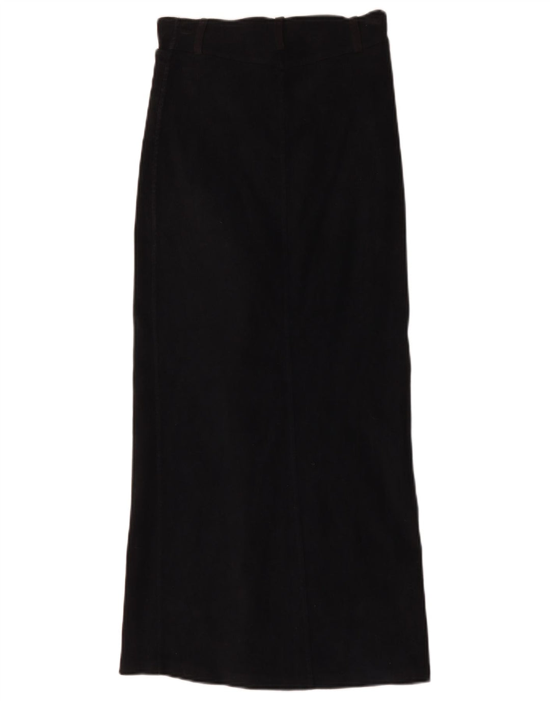 Saia feminina maxi veludo Charro IT 42 médio W26 algodão preto