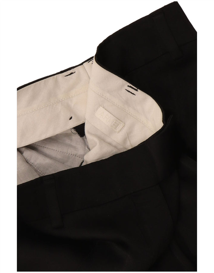Calça feminina Arket de terno reto W28 L29 preta