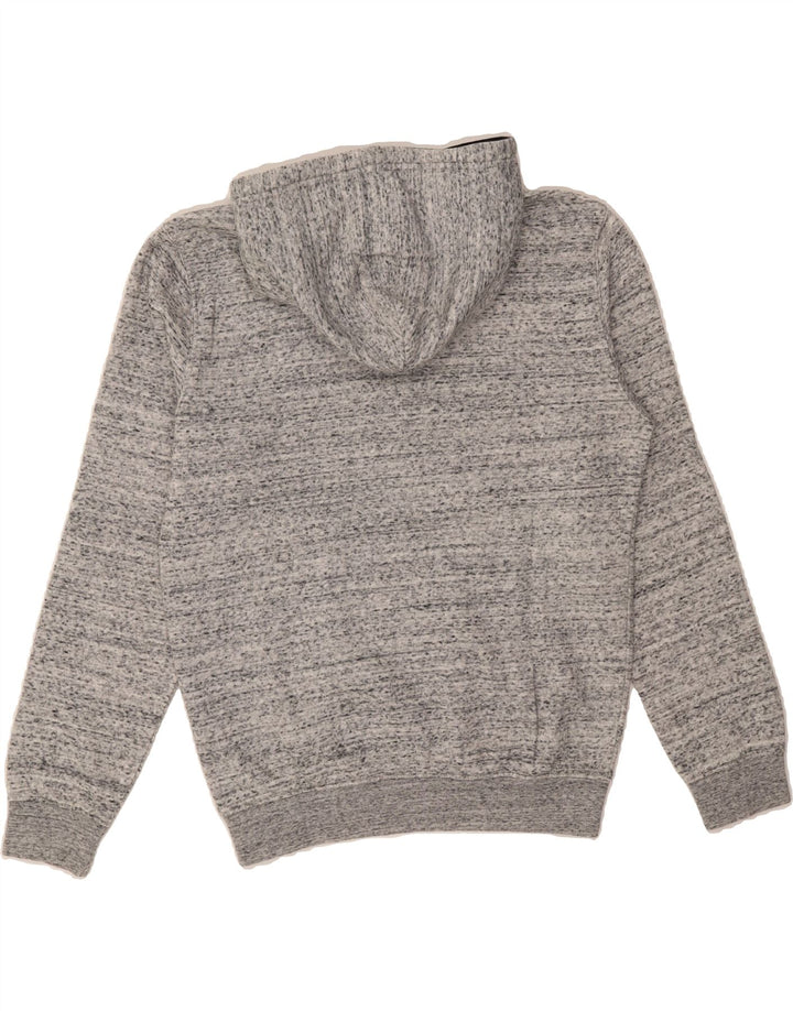 CHAMPION Mens Graphic Hoodie Jumper Small Grey Flecked Cotton Vintage Champion and Second-Hand Champion from Messina Hembry 