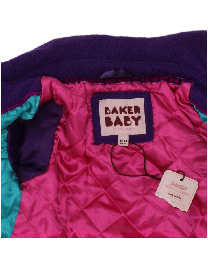 Sobretudo TED BAKER para meninas de 12 a 18 meses em viscose roxa