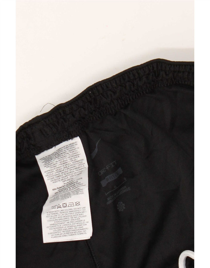 Nike Mens Dri Fit Slim Sport Shorts Grande Poliéster Preto