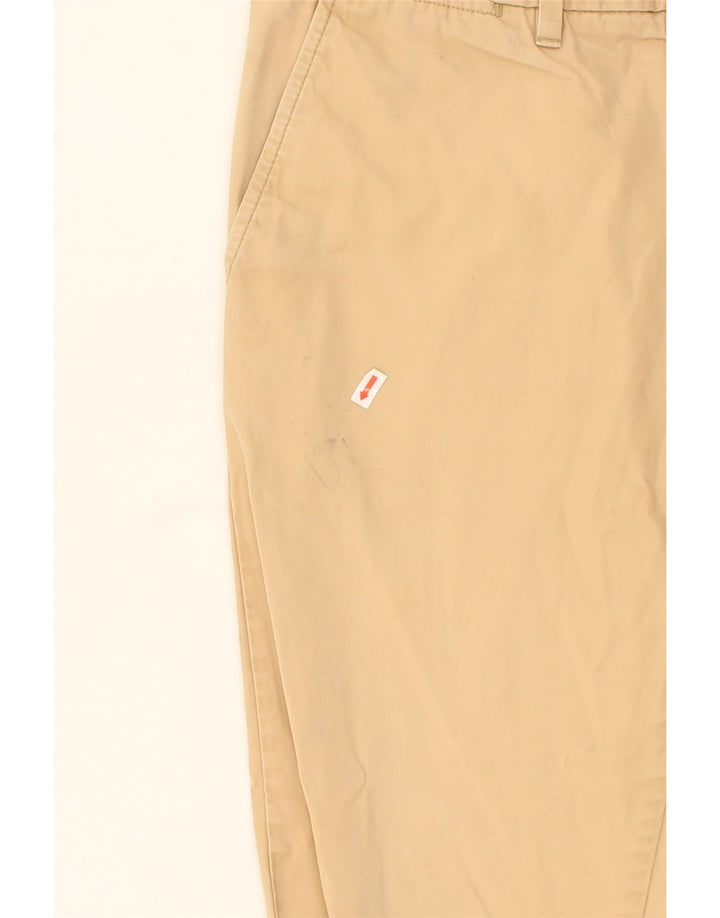 TOMMY HILFIGER Mens Custom Fit Straight Chino Trousers W34 L30  Beige Vintage Tommy Hilfiger and Second-Hand Tommy Hilfiger from Messina Hembry 