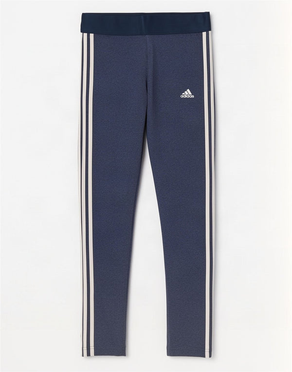 Leggings Adidas Femininas UK 12/14 Médio Azul Marinho Algodão