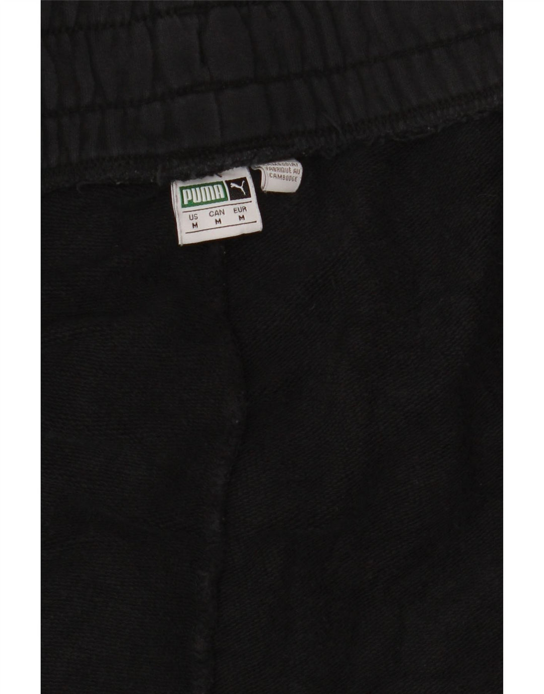 Calça de treino masculina Puma Graphic Joggers médio preto