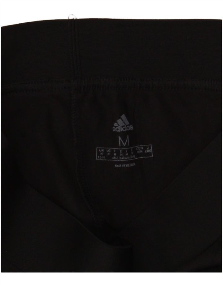 Leggings Adidas Femininas UK 12/14 Médias Pretas