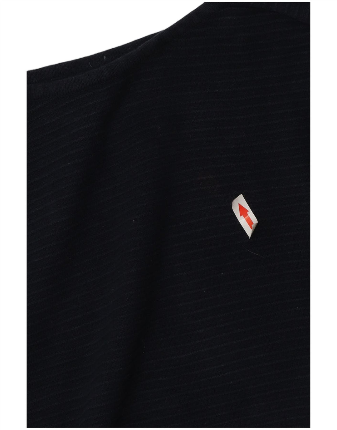 Jack & Jones Camiseta masculina de manga comprida média azul marinho algodão listrado