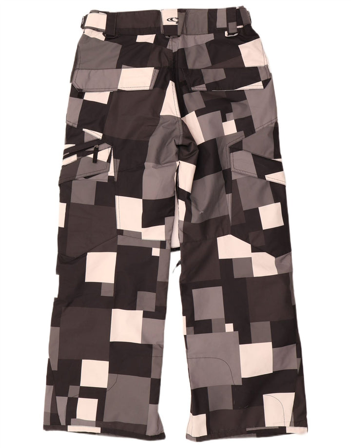 Calça de esqui masculina O'Neill IT 48 médio W32 L32 multicolorido geométrico