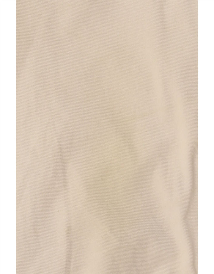 Calça feminina casual slim TRUSSARDI W34 L34 algodão branco