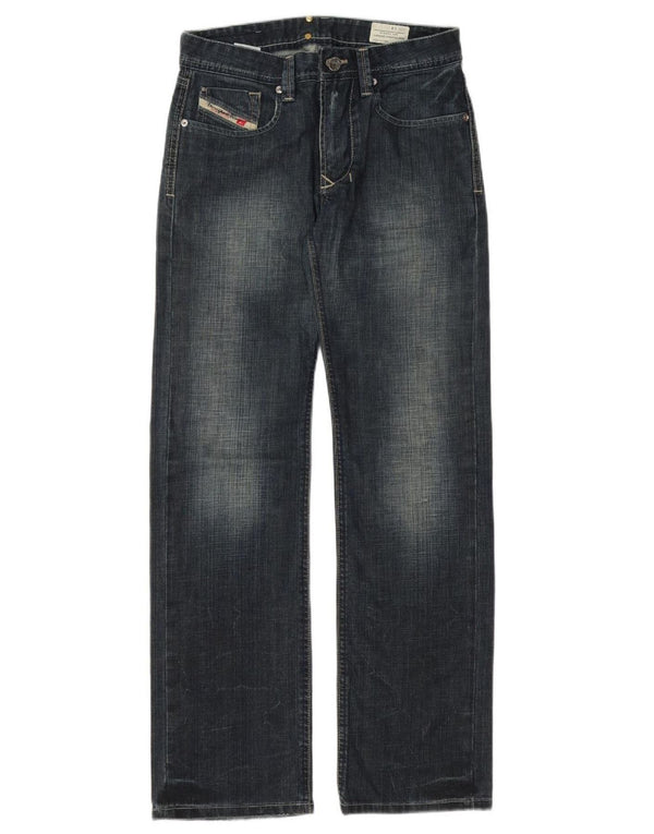 DIESEL Meninos Larkee Straight Jeans 13-14 Anos W30 L31 Azul Marinho Algodão