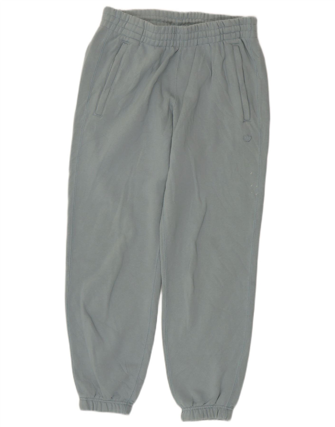 Calça de treino masculina Adidas Joggers médio azul algodão