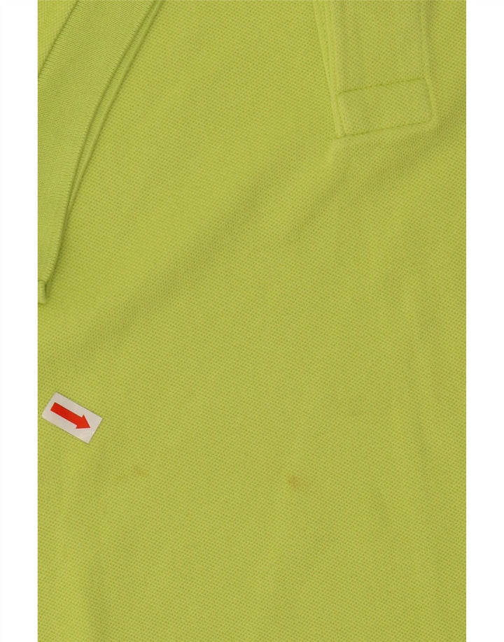 Camisa polo masculina LACOSTE tamanho 5 grande algodão verde