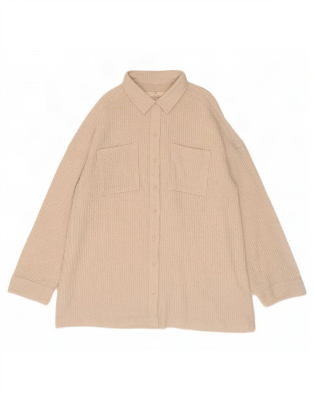 Blusa feminina Marks & Spencer grande tamanho Reino Unido 16 grande viscose off white
