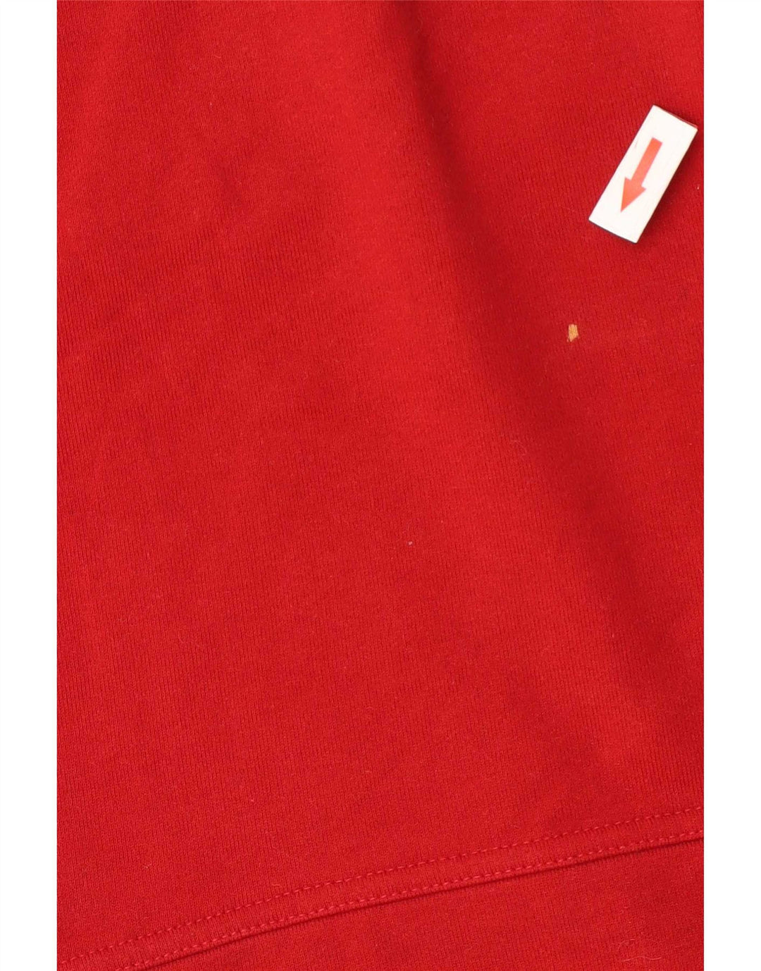 Playlife moletom feminino jumper UK 14 médio algodão vermelho