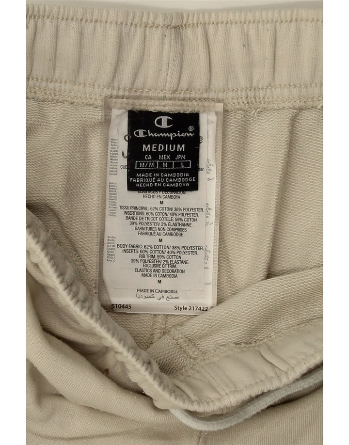 CHAMPION Calça de treino masculina Joggers médio algodão bege